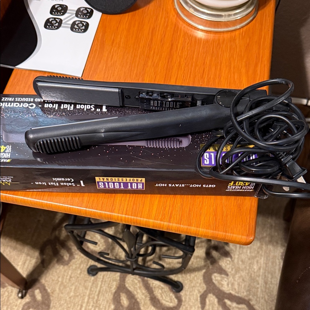 Hot Tools Black Hair Straightener